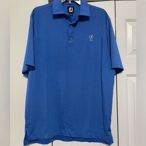 Men's FootJoy Striped Polo Size Medium